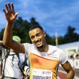 Timothe Mumenthaler est prêt pour ses premiers Mondiaux en plein air KEYSTONE/TIL BUERGY